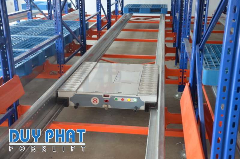 Pallet Shuttle có khả năng lưu trữ hàng hóa hiệu quả
