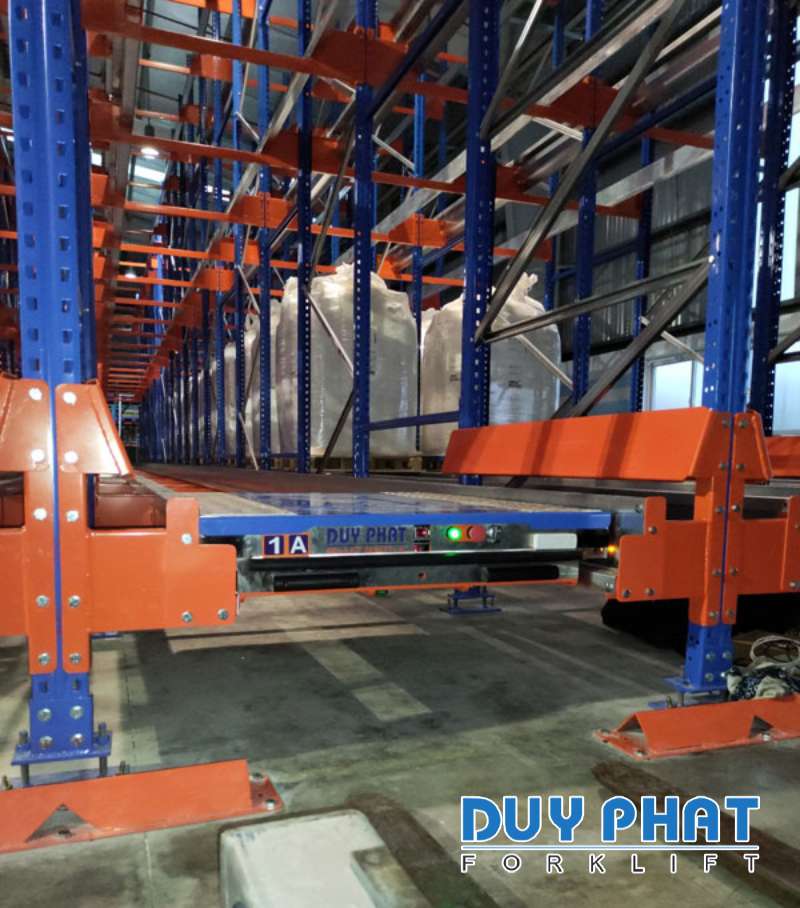 Pallet Shuttle sở hữu kết cấu khoa học