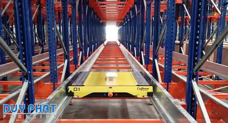 Pallet Shuttle vận hành chính xác, an toàn