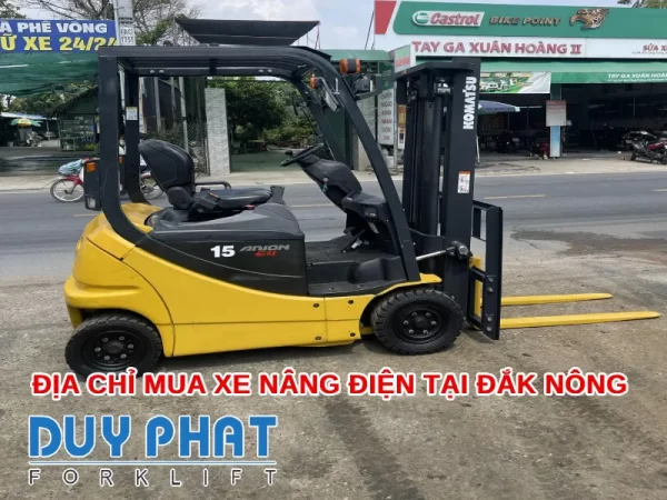 Địa chỉ mua xe nâng điện tại Đắk Nông