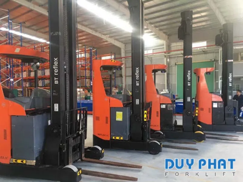 Địa chỉ mua xe nâng điện BT tại Tây Nguyên