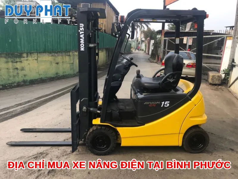 Địa chỉ mua xe nâng điện tại Bình Phước