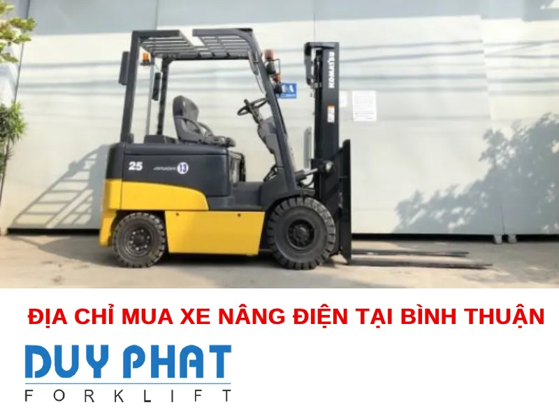 Địa chỉ mua xe nâng điện tại Bình Thuận
