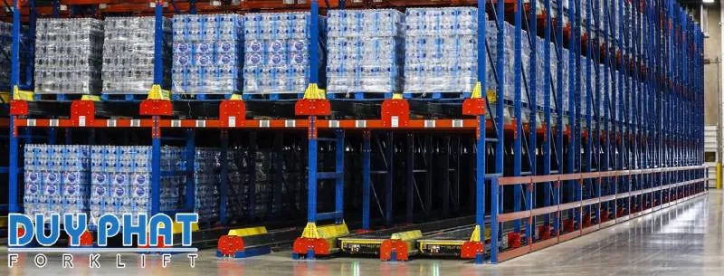Pallet Shuttle có cấu tạo khá đơn giản