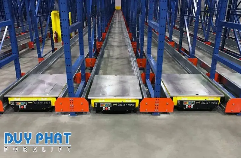 Pallet Shuttle - Giải pháp lưu trữ hàng hóa tiện ích, hiện đại