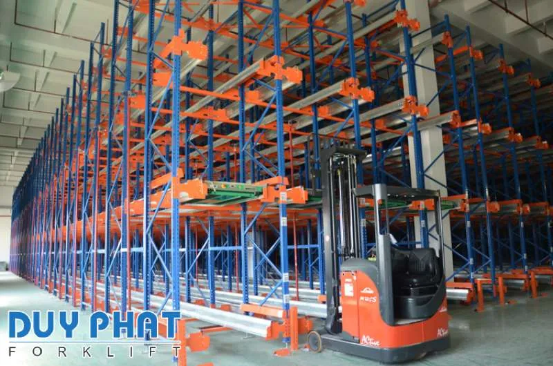 Pallet Shuttle vận hành theo cơ chế tự động, có tính liên tục và ổn định cao