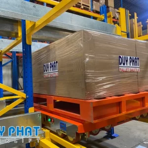 Hệ thống four way pallet shuttle hỗ trợ kiểm đếm và so sánh thông tin