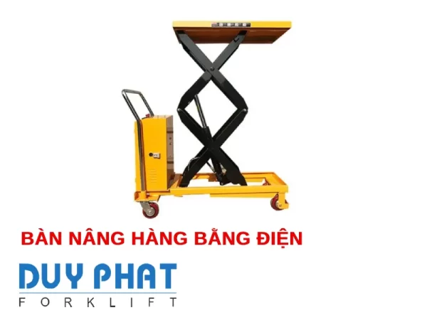 Bàn nâng hàng bằng điện