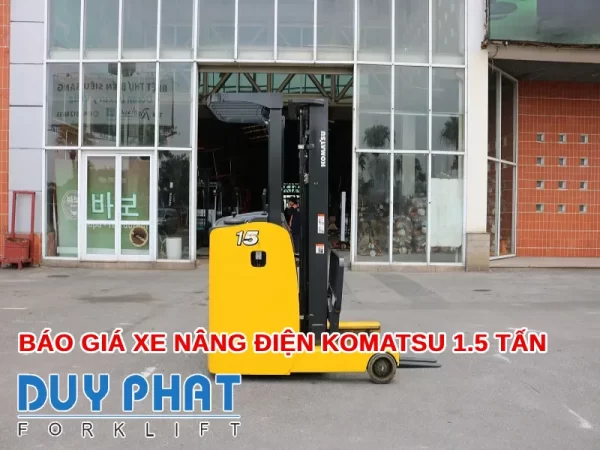 Báo giá xe nâng điện Komatsu 1.5 tấn các loại