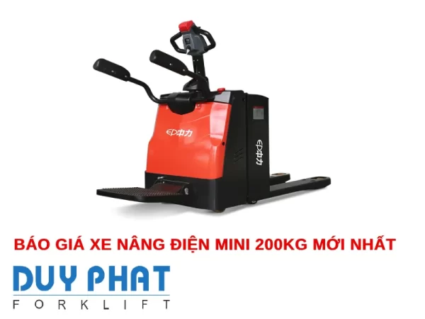Báo giá xe nâng điện mini 200kg mới nhất [timect]