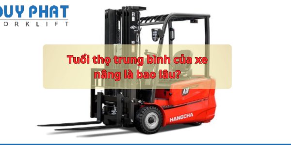 Tuổi thọ trung bình của xe nâng là bao lâu?